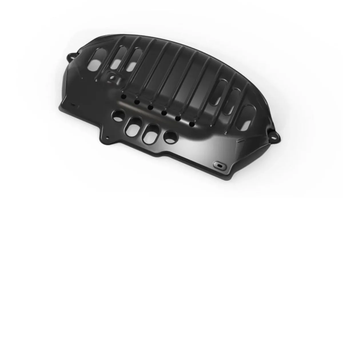 AEV Exhaust / Transmission Skid Plate Kit, 4 mm Stamped Steel — 2020–2024 GM 2500HD / 3500HD 6.6L Duramax — 57060002AA