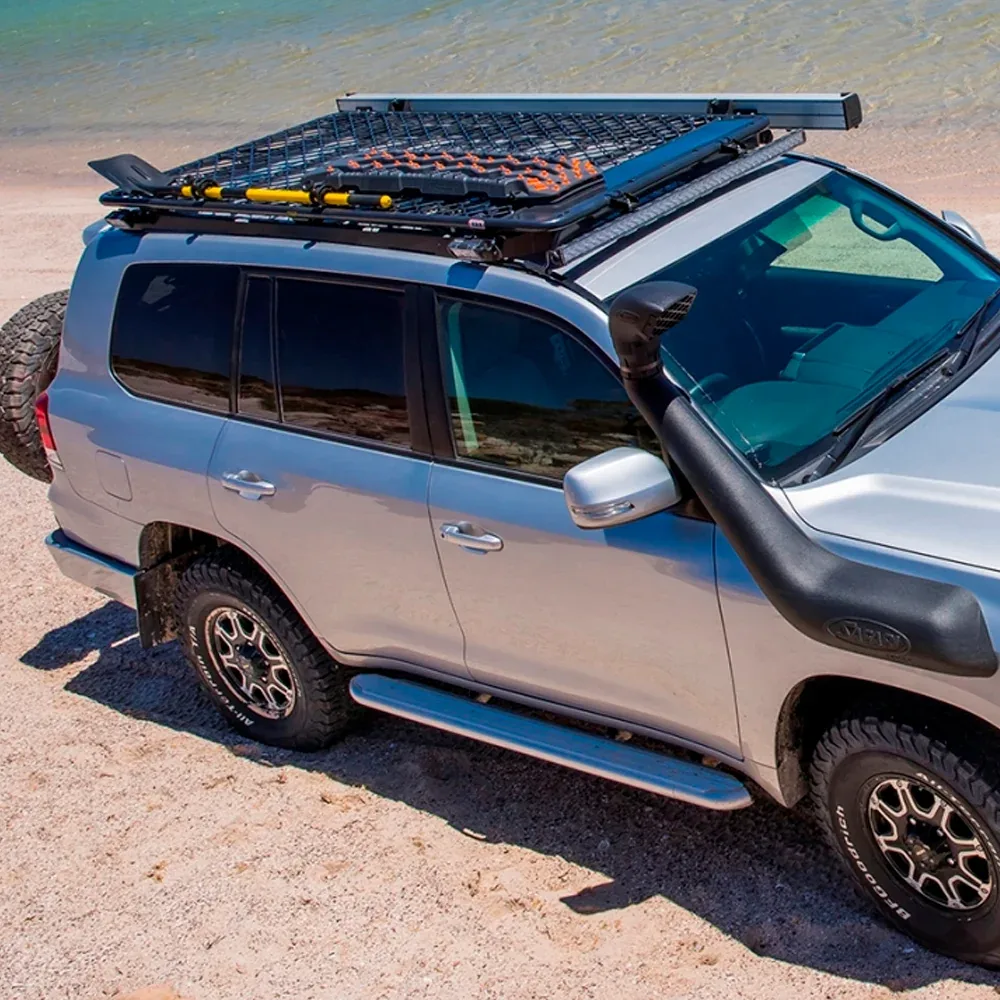 ARB Alloy Flat Roof Rack with Mesh Floor for 2012–2015 Toyota Land Cruiser 200 Series — 4900040MKLC2 — image 1