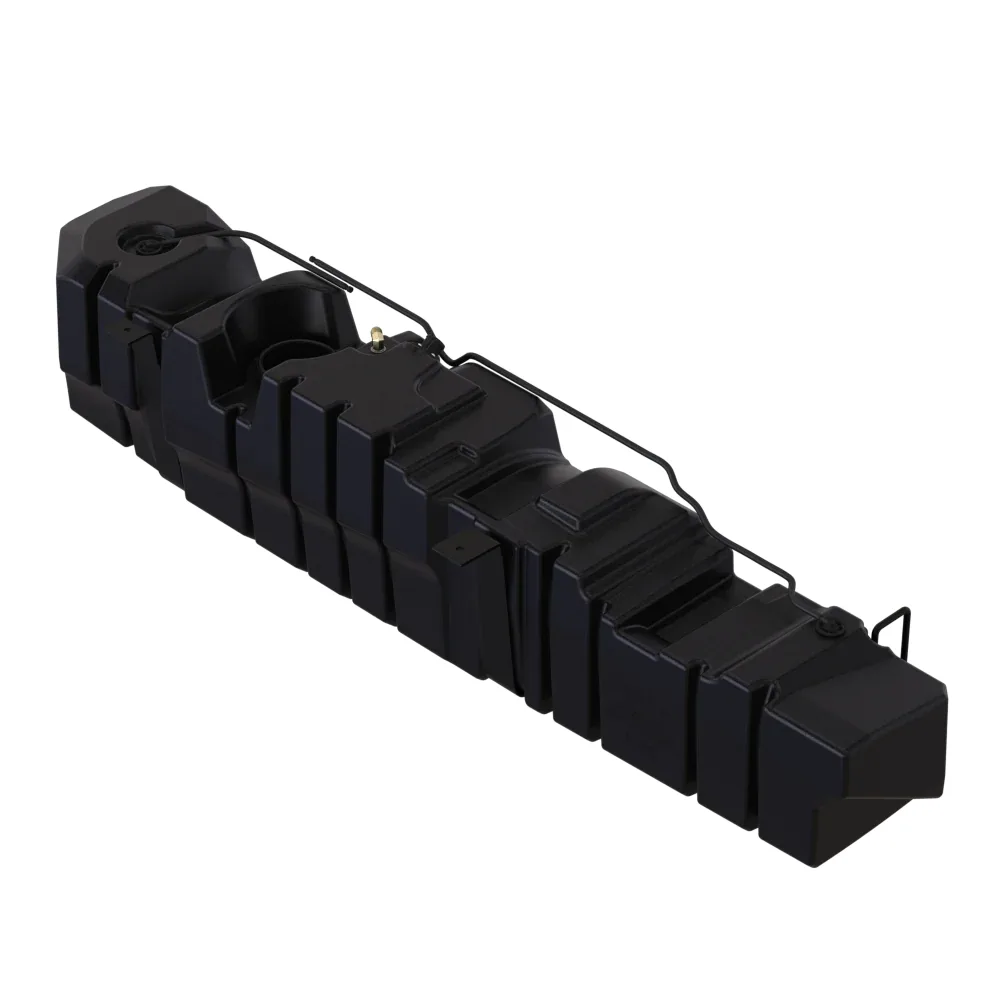 S&B 60 Gallon High-Capacity Fuel Tank for 1999-2010 Ford Powerstroke 7.3L, 6.0L, 6.4L Crew Cab & Ext Cab Long Bed — 10-1012