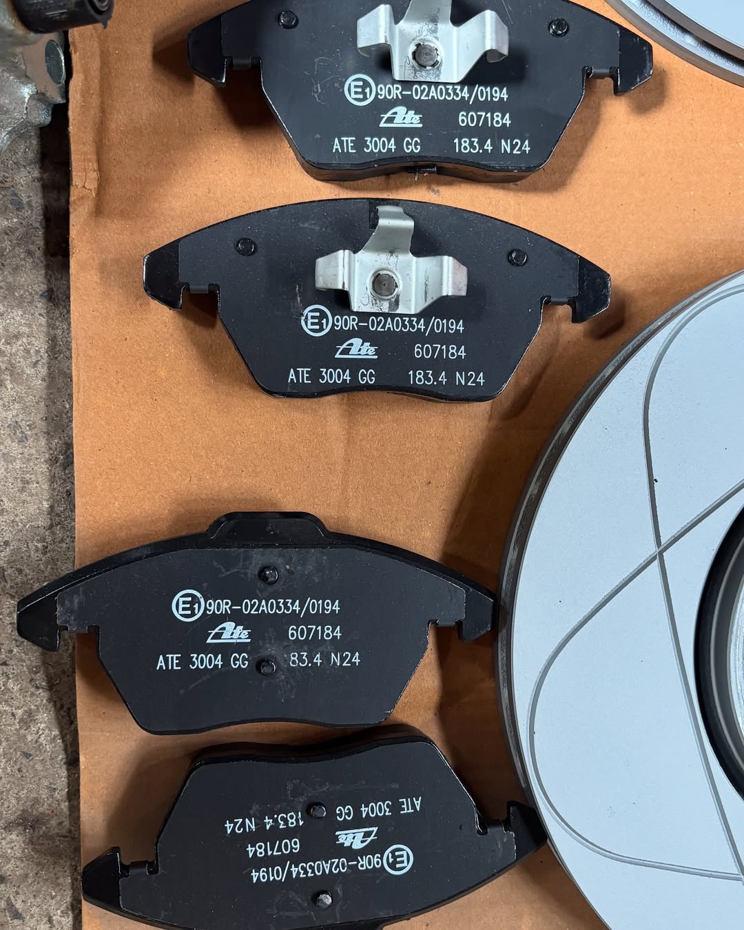 ATE OEM Euro Brake Kit — image 1