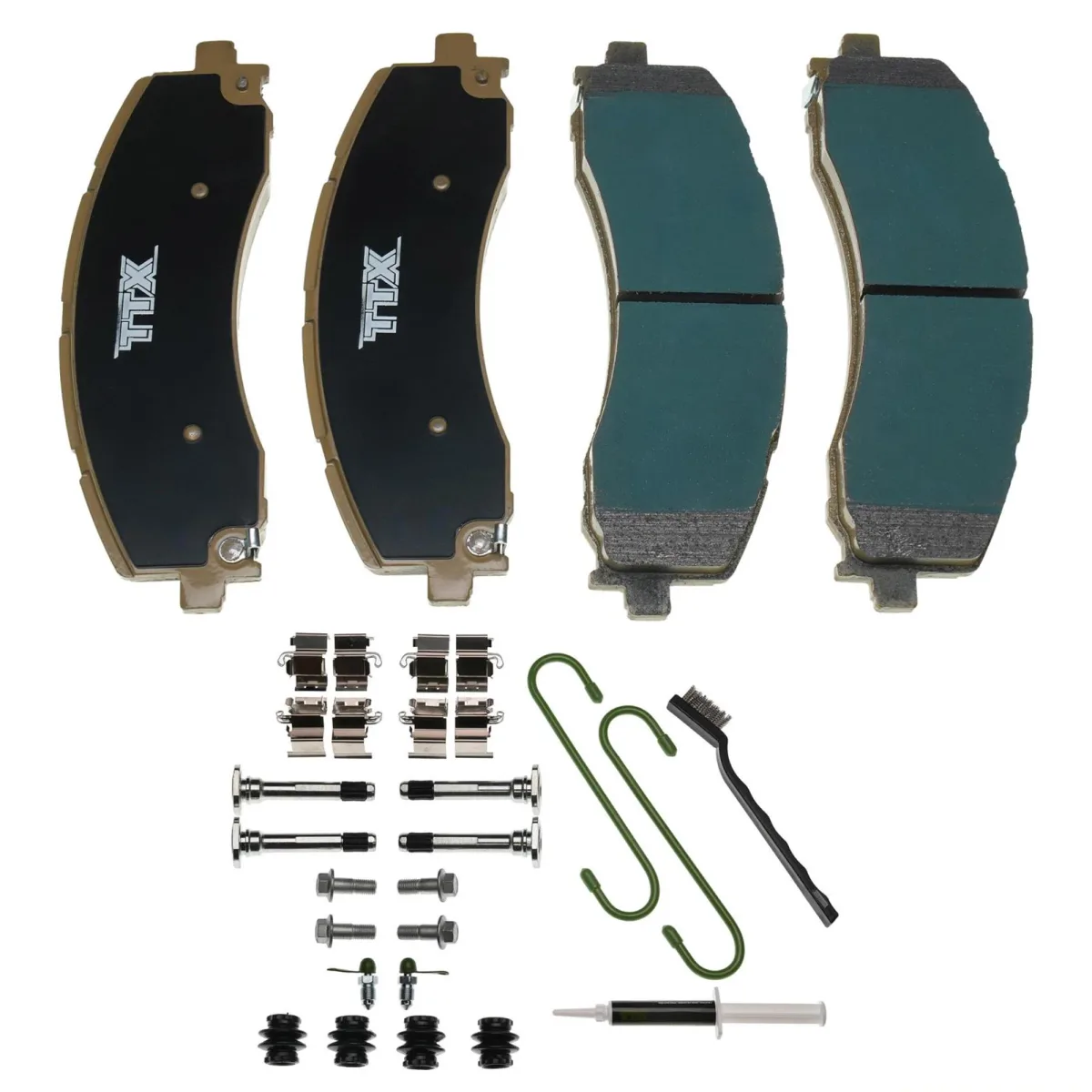 Mevotech TTX SuperMet Brake Pads, Front Set — 2019–2024 Ram 2500 / 3500 — TXBSM2223