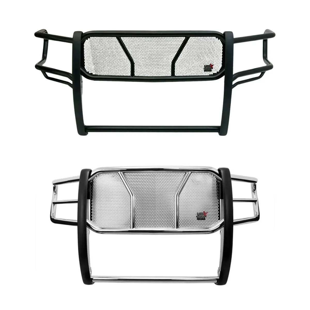 Westin HDX 1-Piece Grille Guard, Polished stainless steel — 2006–2009 Dodge Ram 2500 / 3500 — 57-1950