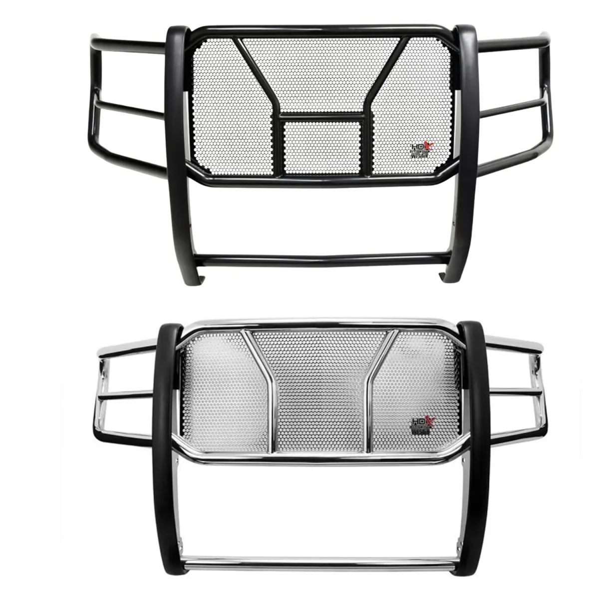 Westin HDX 1-Piece Grille Guard, Black Steel, Standard Mesh for 2017–2022 Ford F-250 / F-350 Super Duty — 57-3905