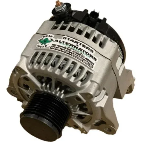 Mean Green 375 Amp High-Output Alternator — 2003–2007 Ram 5.9L Cummins — MG1398SHD