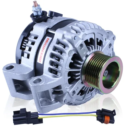 Mechman High Output High-Output Alternator, 370 amp — 1999–2007 Ford 7.3L and 6.0L Power Stroke — 7796370