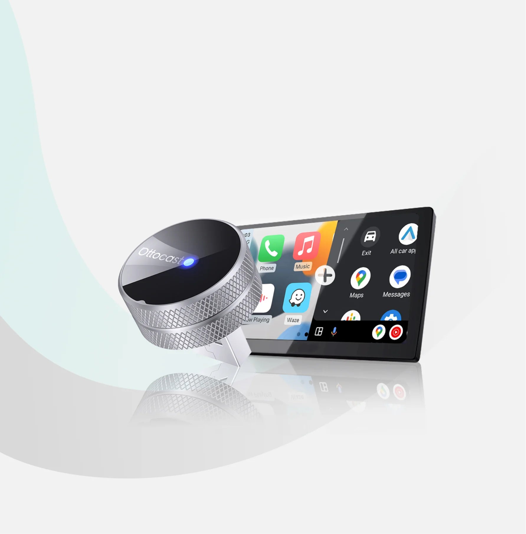 Ottocast Mini Tube T4 Wireless CarPlay Adapter