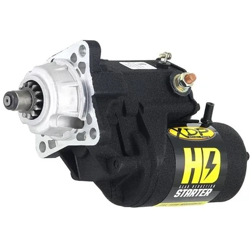 XDP Gear Reduction Starter, Wrinkle Black — 1994–2002 Dodge Ram 5.9L Cummins — XD257
