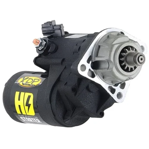 XDP Gear Reduction Starter, Wrinkle Black — 2003–2006 Dodge Ram 5.9L Cummins — XD258