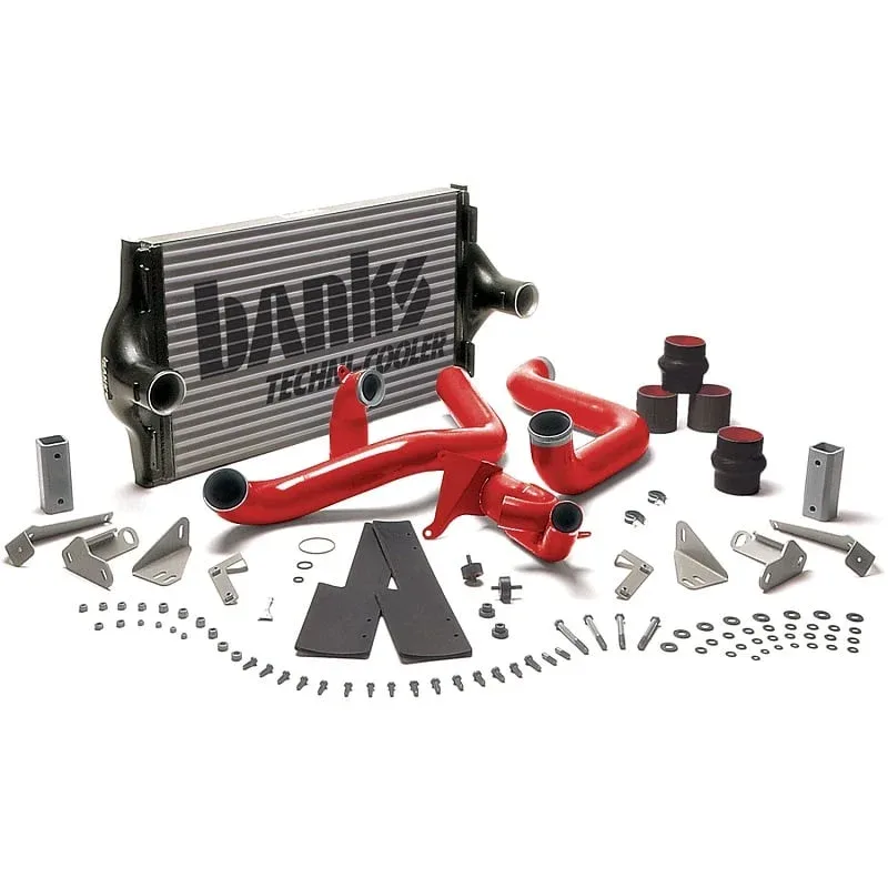 Banks Power Techni-Cooler Intercooler System — 1994–1997 Ford 7.3L Power Stroke — 25970