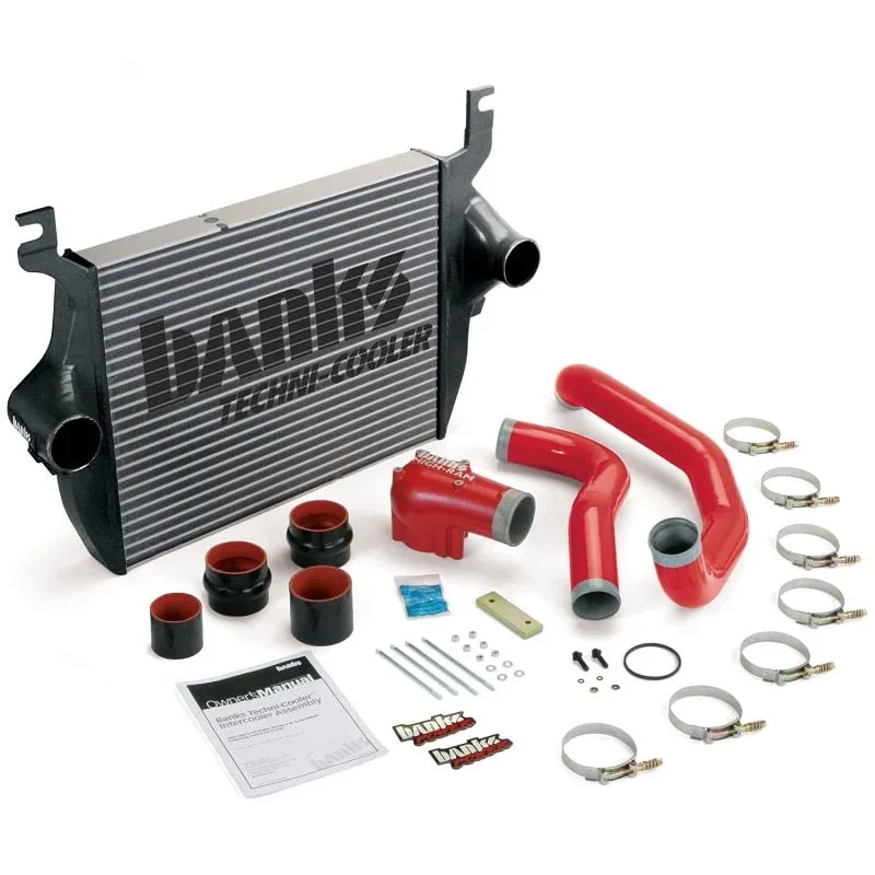 Banks Power Techni-Cooler Intercooler System — 2003–2007 Ford 6.0L Power Stroke — 25975