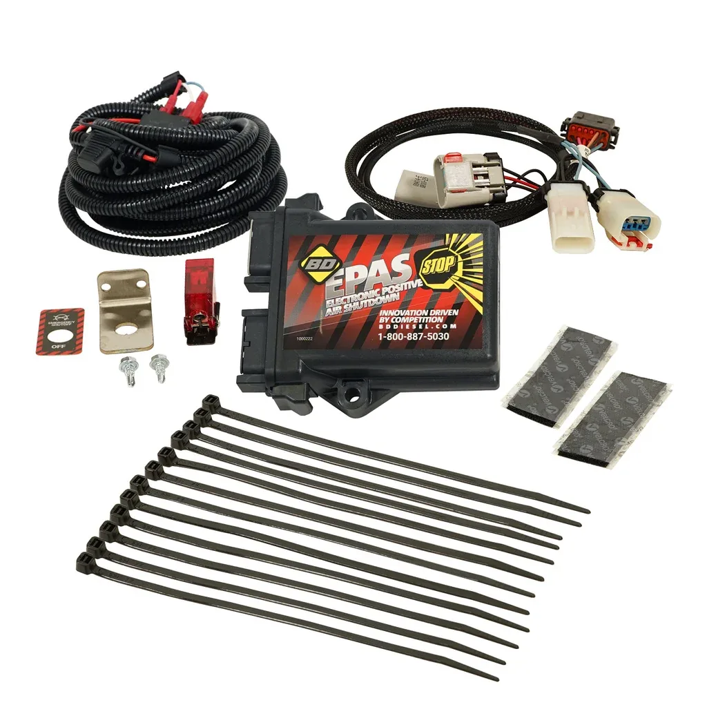 BD Diesel E-PAS Positive Air Shut-Off Dodge 6.7L Cummins Pick-Up 2007–2009 / Cab & Chassis 2007–2010 — 1036750 — image 1
