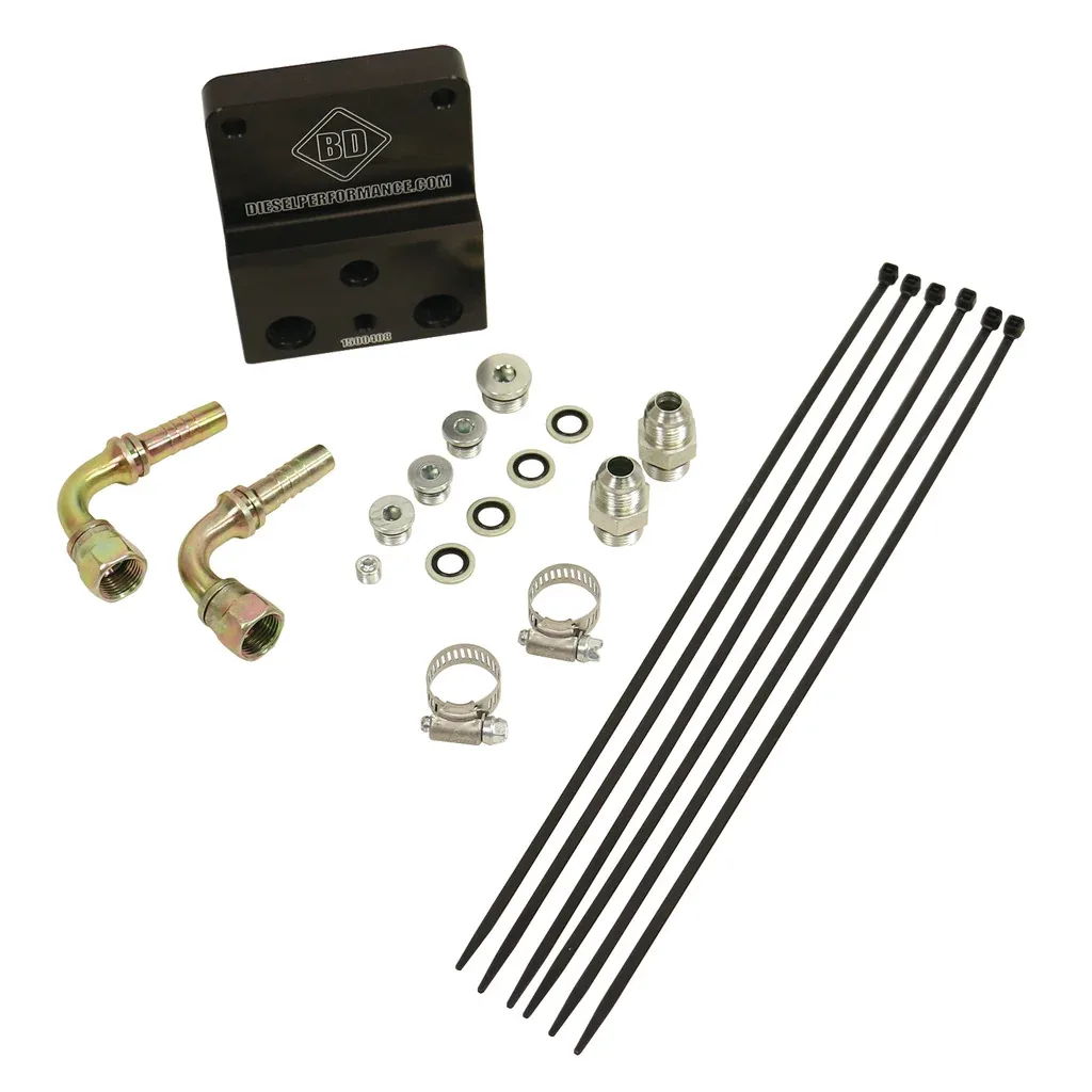BD Diesel Fuel Distribution Block - Dodge 5.9L/6.7L Cummins 2003–2009 — 1050370 — image 1
