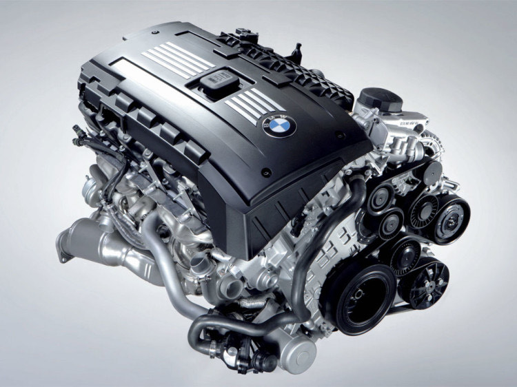 BMW N54 Twin Turbo Engine