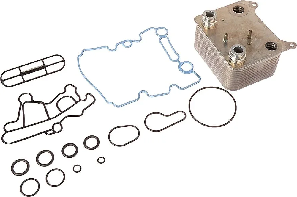 Ford Factory Upgraded Engine Oil Cooler — 2003–2007 Ford 6.0L Power Stroke — 3C3Z-6A810-A