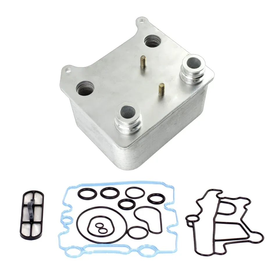 Grizzly New Replacement Oil Cooler Kit — 2003–2007 Ford 6.0L Power Stroke — GA320N — image 1