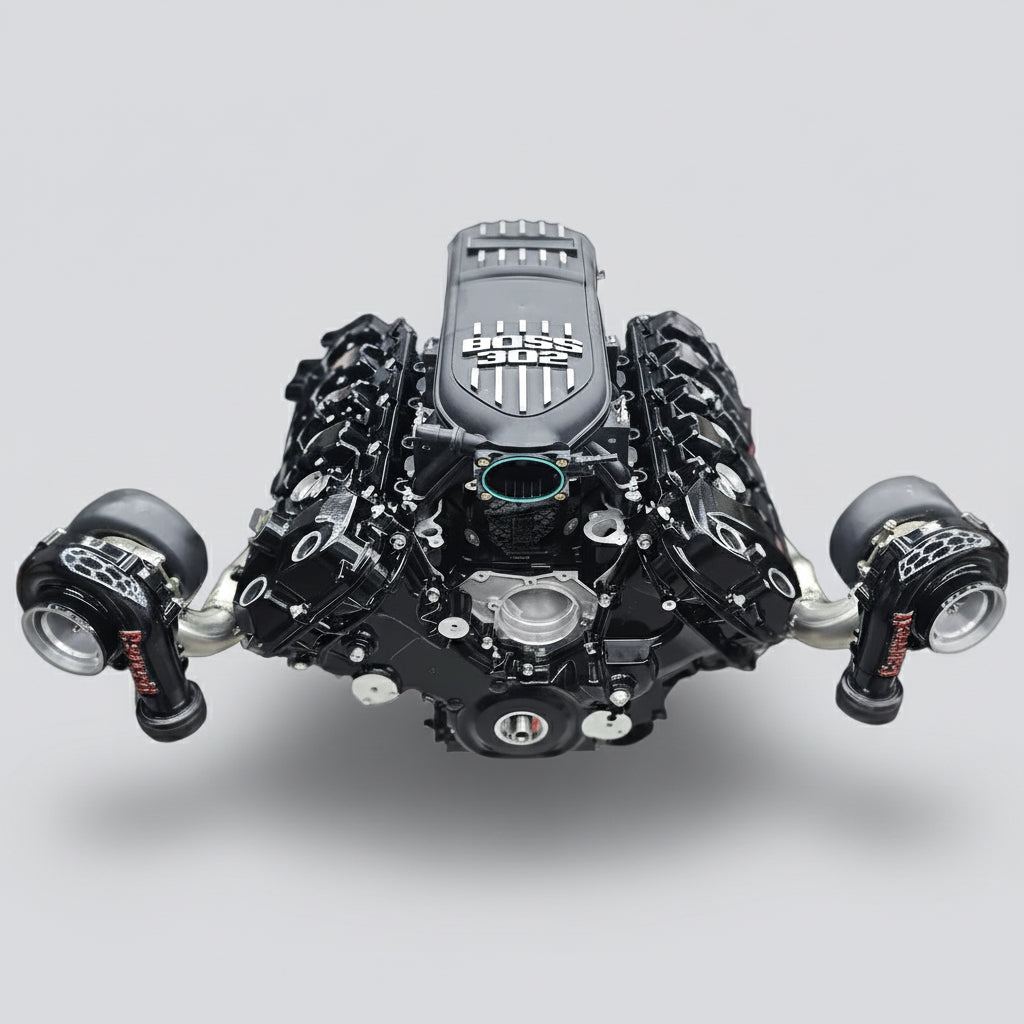 Ford Coyote GT-T Twin-Turbo Drivetrain