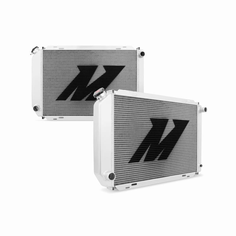 1979–1993 MUSTANG 2-ROW ALUMINUM RADIATOR & FAN SHROUD PACKAGE
