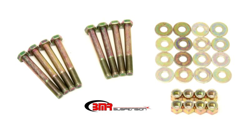 BMR 64-72 A-Body Control Arm Hardware Kit Rear Upper And Lower - Zinc plated — image 1