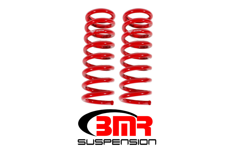 BMR 64-72 A-Body Front Lowering Springs - Red — image 1