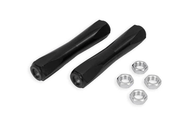 BMR 67-69 1st Gen F-Body / 70-74 3rd Gen X-Body Tie Rod Sleeves 5/8in Thread - Black Anodized — image 1