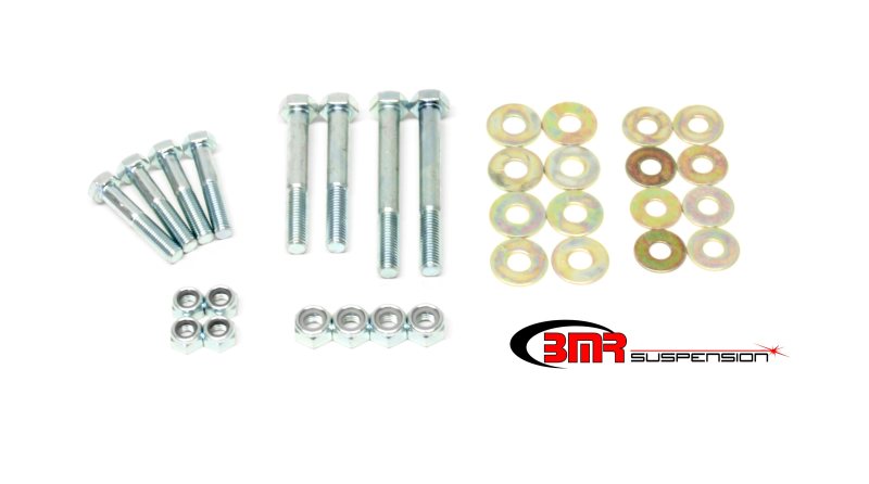 BMR 93-02 F-Body Front Upper/Lower Control Arm Hardware Kit - Zinc plated — image 1