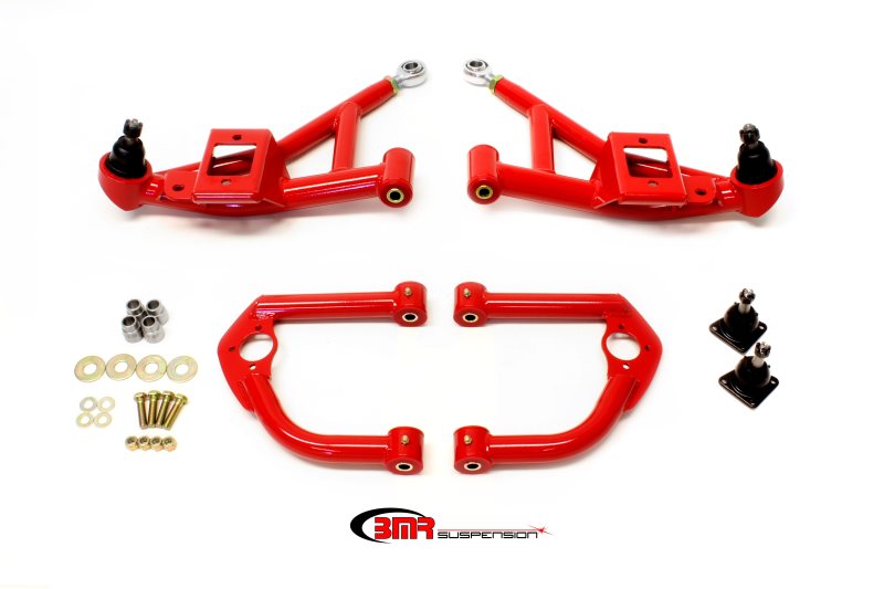 BMR 93-02 F-Body Upper And Lower A-Arm Kit - Red — image 1