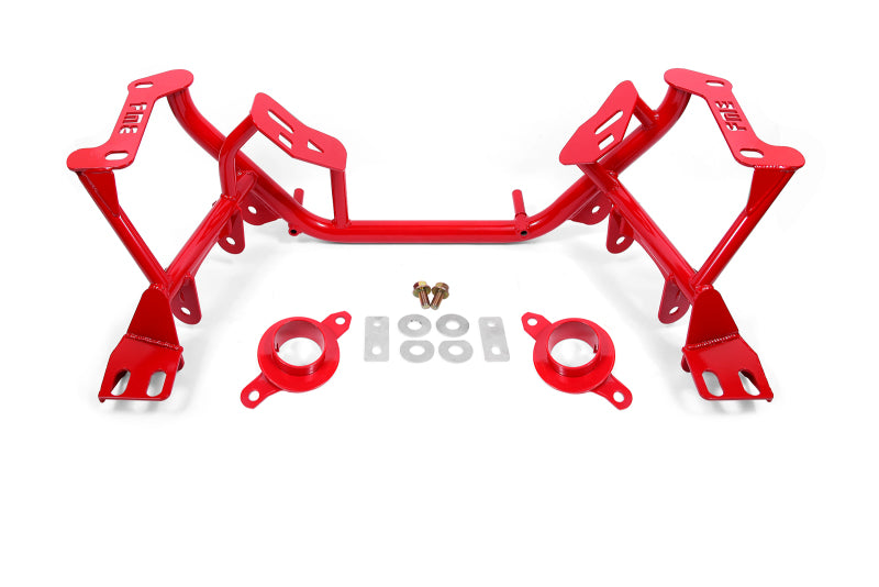 BMR 96-04 Ford Mustang K-Member Standard Version w/ Spring Perches - Red — image 1