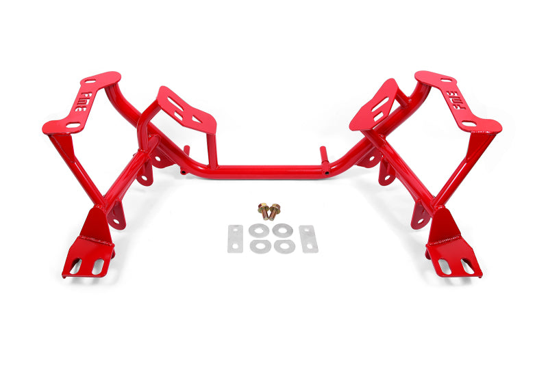BMR 96-04 New Edge Mustang K-Member Standard Version / Coilover Version - Red — image 1
