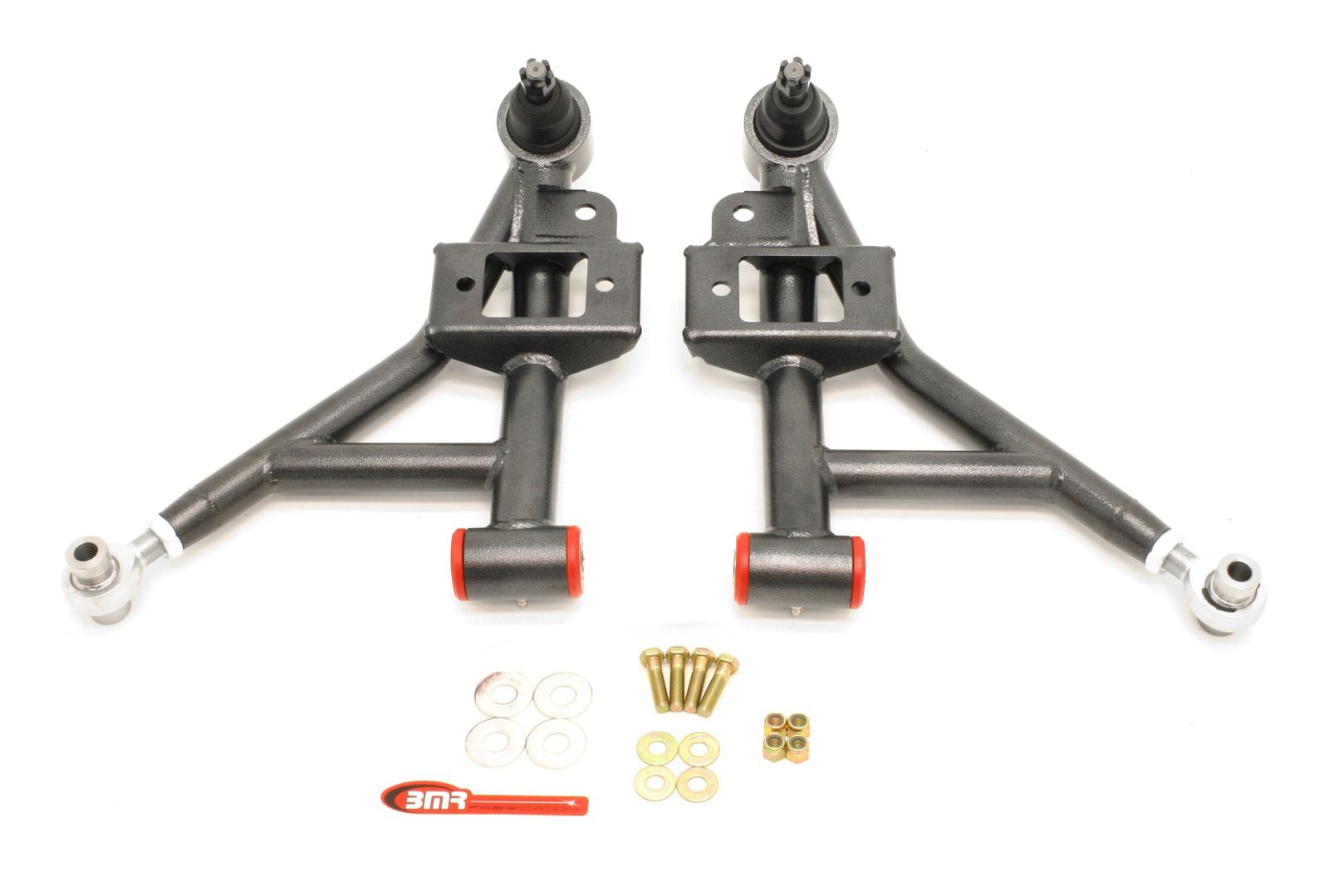 BMR Adjustable Lower A-Arms,Polyurethane/Rod End Combo, 1" Lowering — image 1