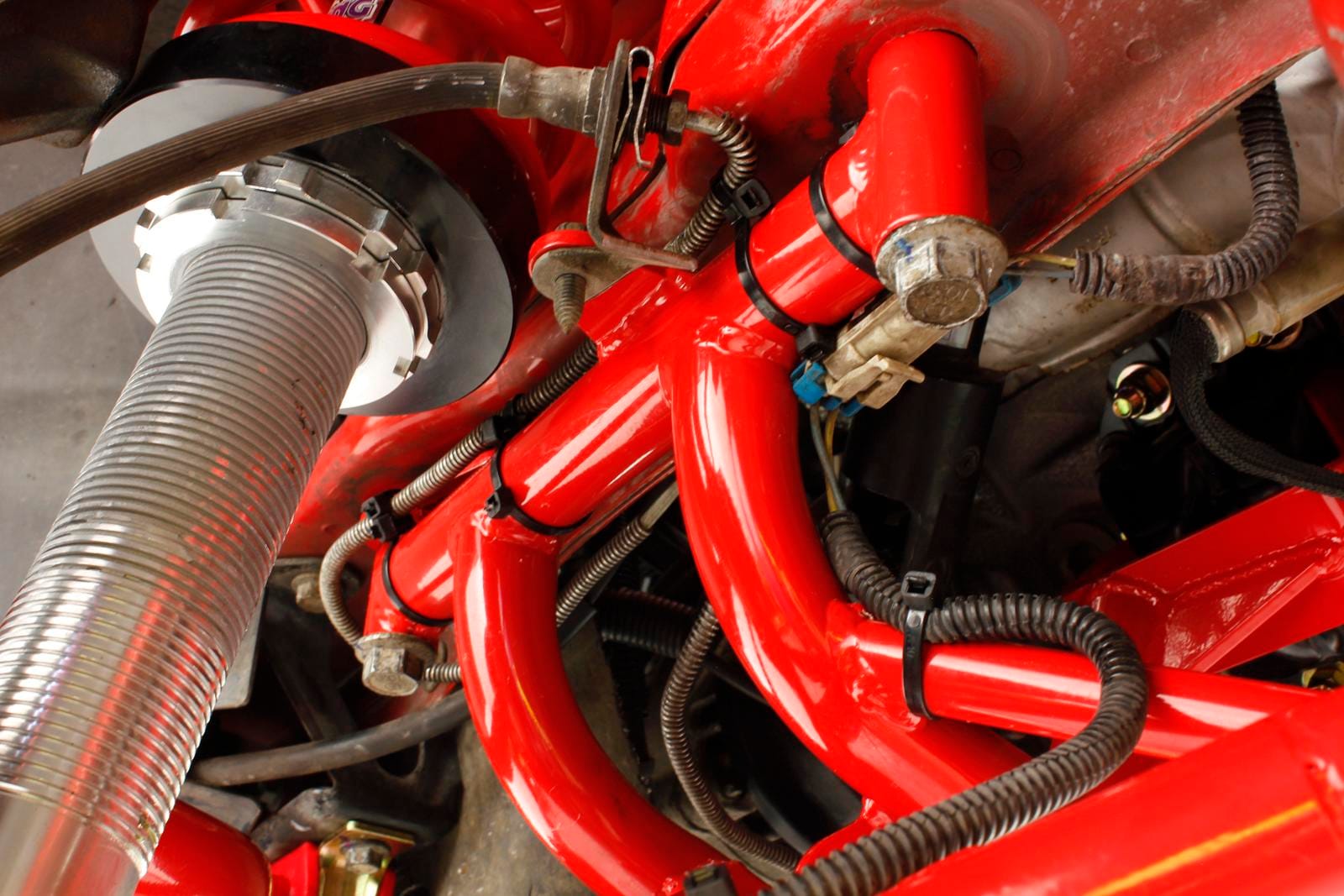BMR Turbo K-member, LS1 Motor Mounts, Standard Rack Mounts