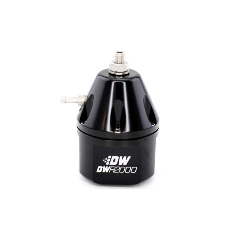 DeatschWerks DWR2000 Adjustable Fuel Pressure Regulator - Black — image 1