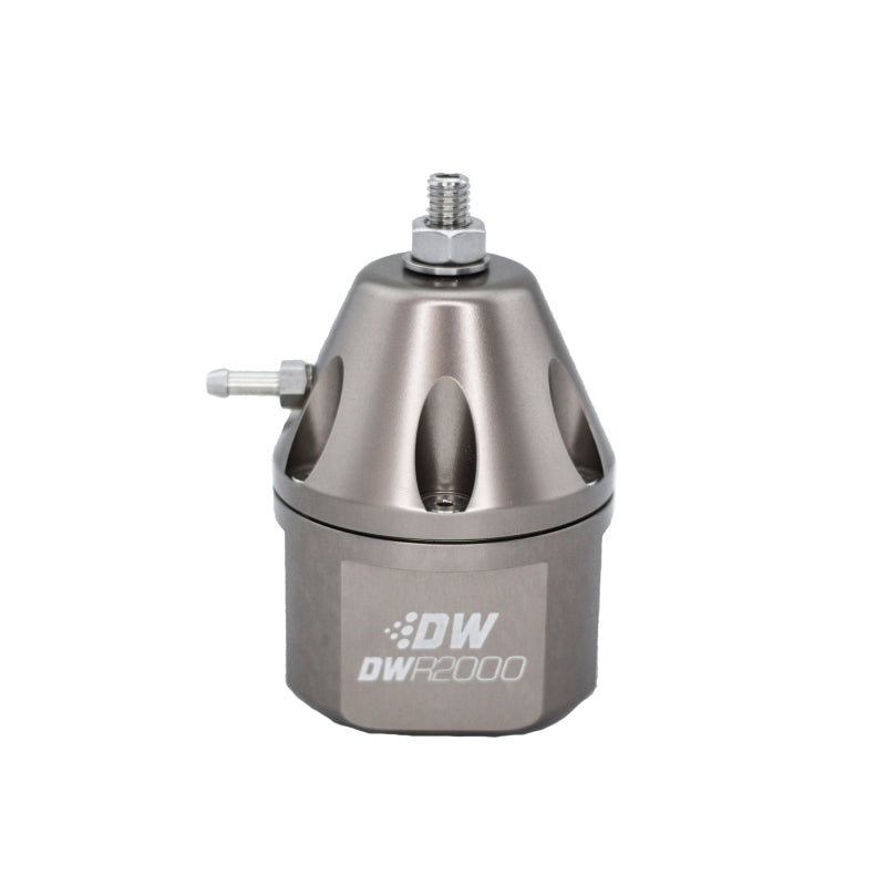 DeatschWerks DWR2000 Adjustable Fuel Pressure Regulator - Titanium — image 1