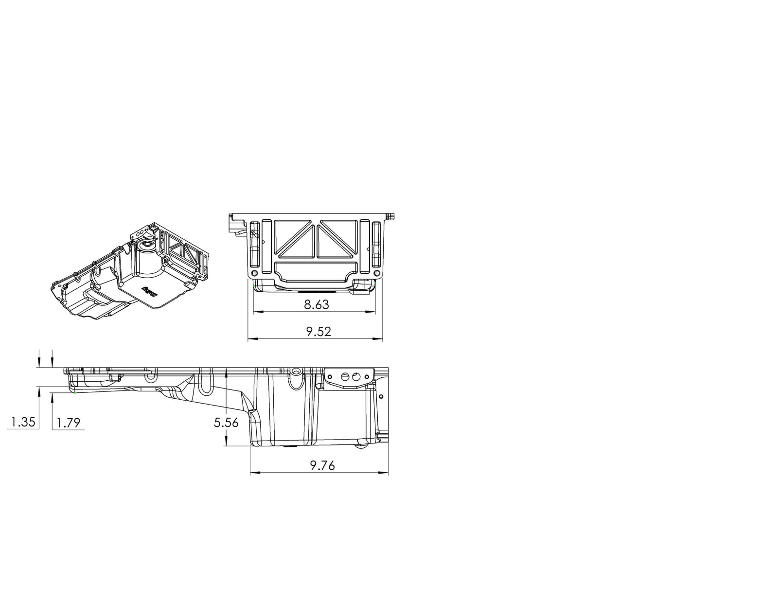 Swapsperts GEN V LT Oil Pan