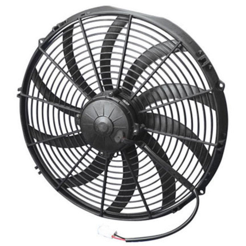 SPAL 2024 CFM 16in High Performance Fan - Pull/Curved (VA18-AP71/LL-59A) — image 1