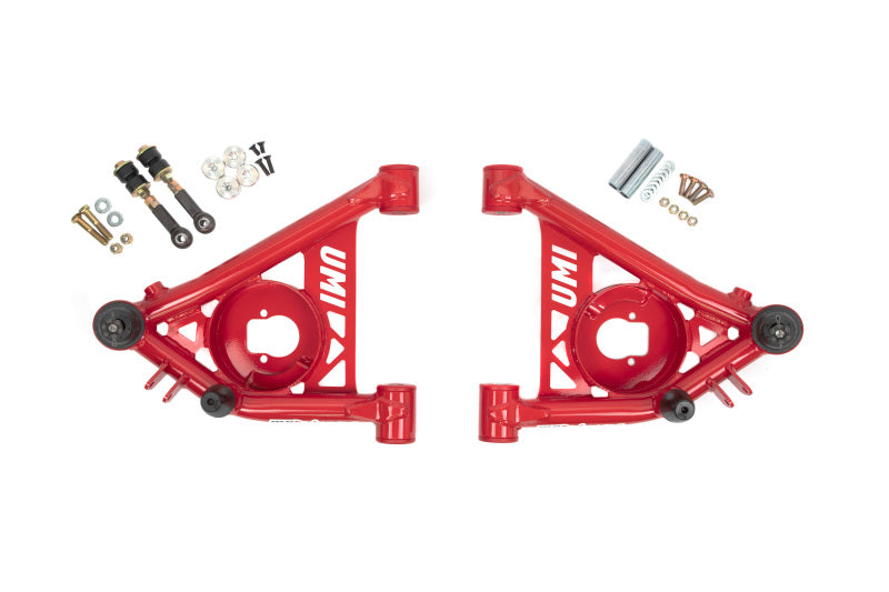 UMI Performance 82-92 F-Body 78-88 G-Body S10 Tubular Front Lower A-Arms Poly (Unit 1)