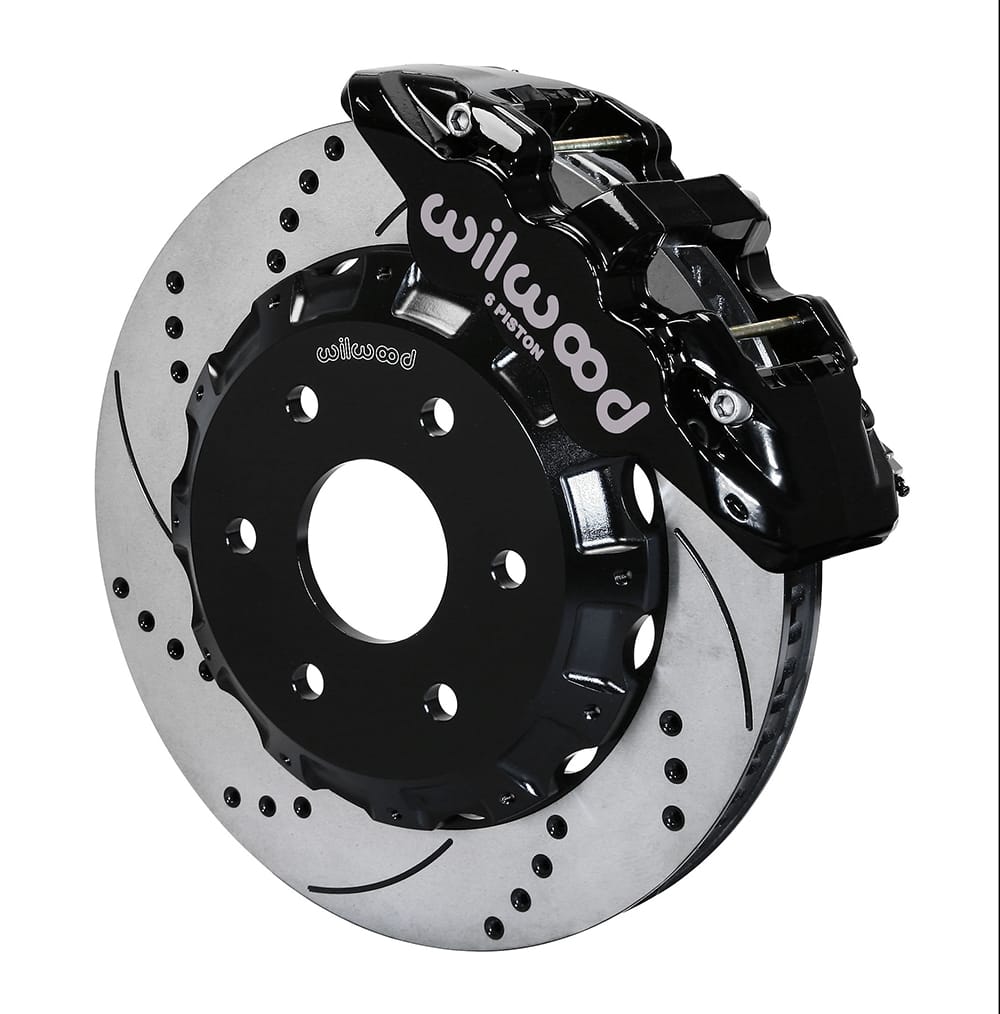 Wilwood AERO6 Front Truck Kit 14.25in Drilled 1999-2014 GM Truck/SUV 1500