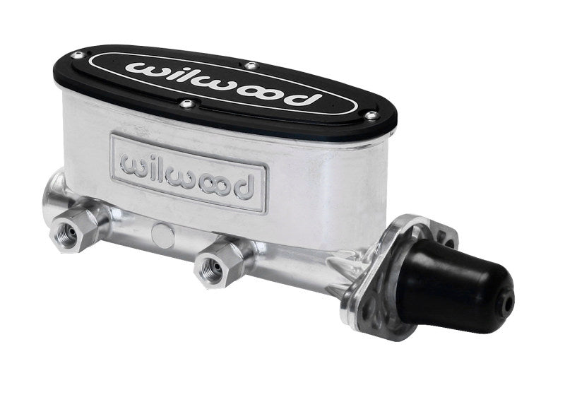 Wilwood High Volume Tandem Master Cylinder - 1 1/8in Bore Ball Burnished — image 1