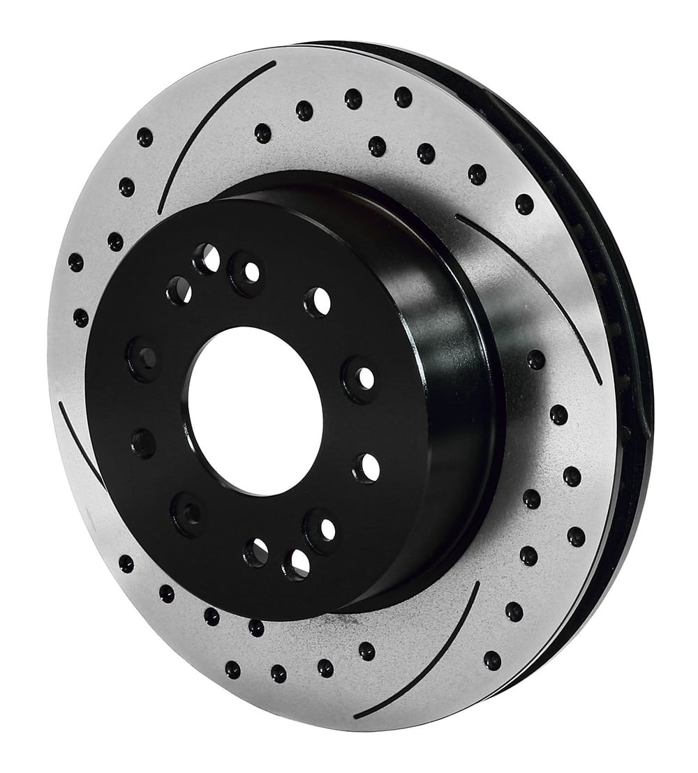 Wilwood Rotor Kit Rear-Drilled 65-82 Corvette C2/C3 (1Pc Rotors)