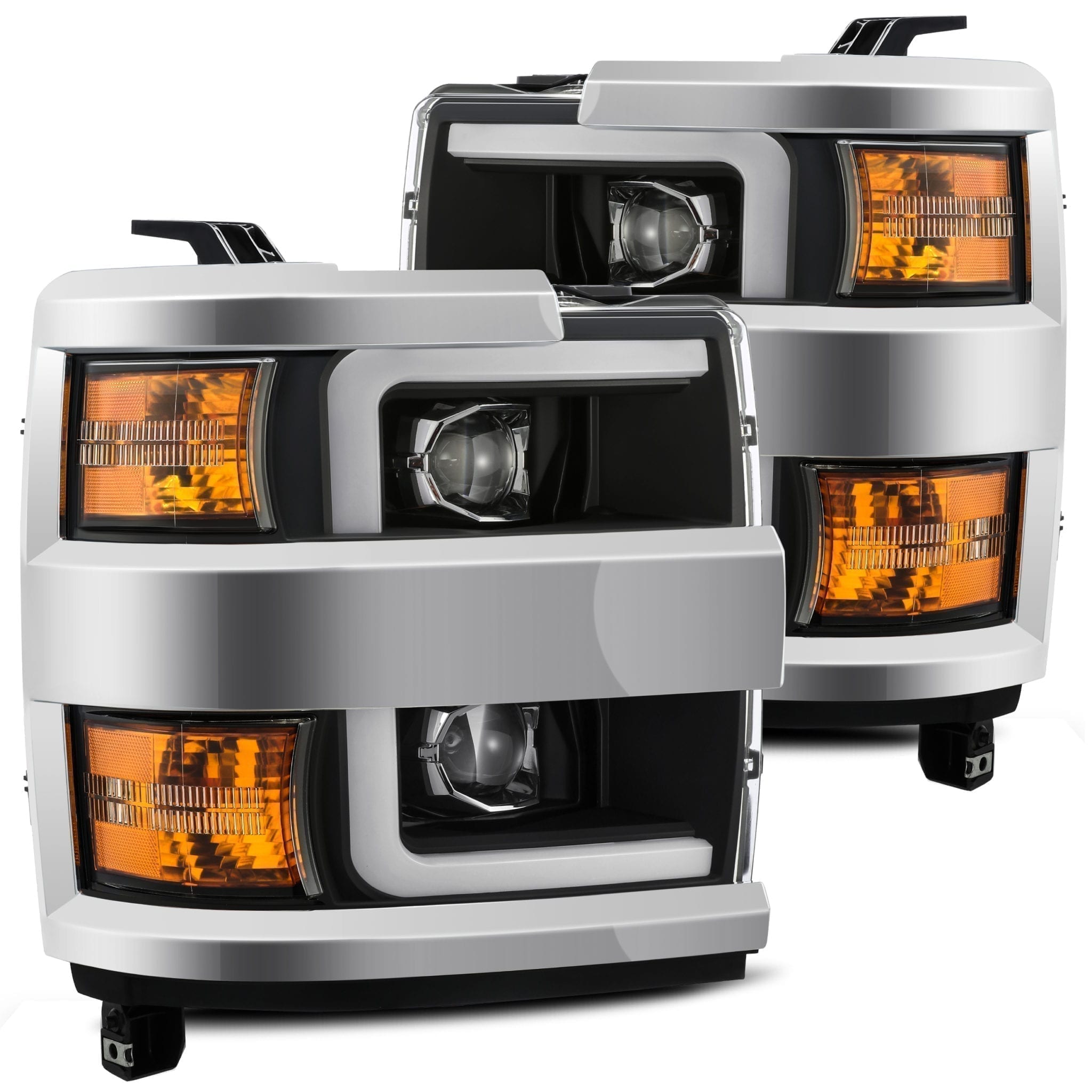 AlphaRex LUXX Series Headlights for Chevrolet Silverado
