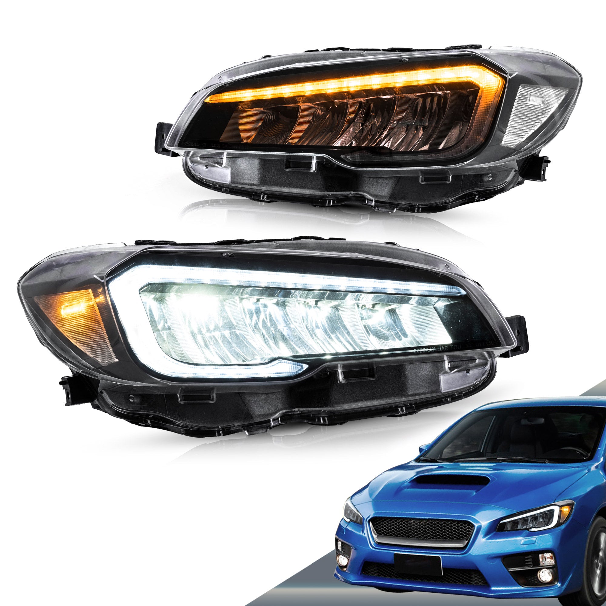 VLAND LED Headlights for Subaru WRX STI