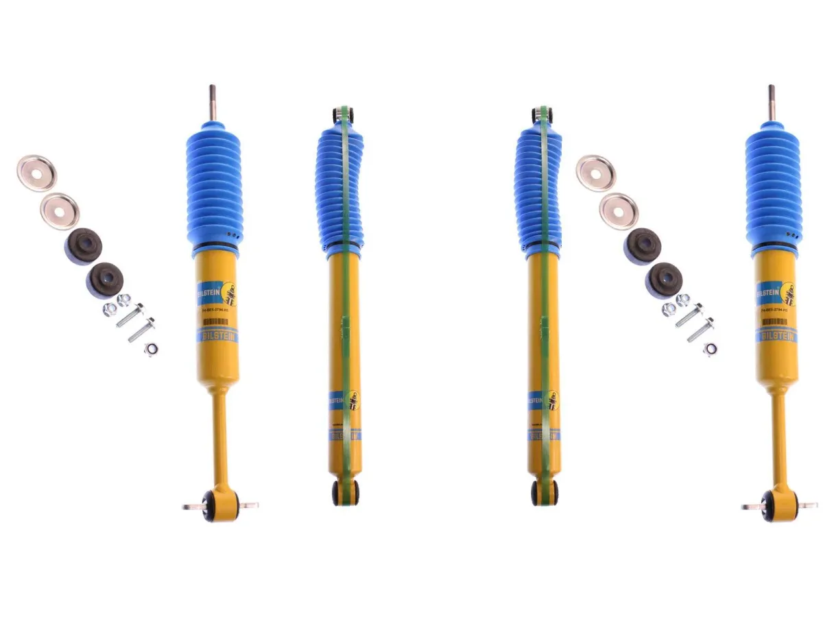 Bilstein 4600 Monotube OEM Shocks Set — 1998–2011 Ford Ranger XLT 4WD w/Torsion — 24-188241 / 24-188258