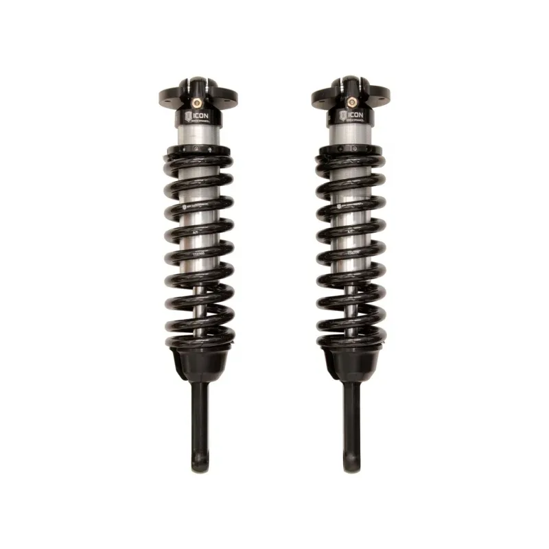 ICON 2.5 Internal-Reservoir Extended-Travel Front Coilovers (Pair) for 2005–2015 Toyota Hilux — 58635