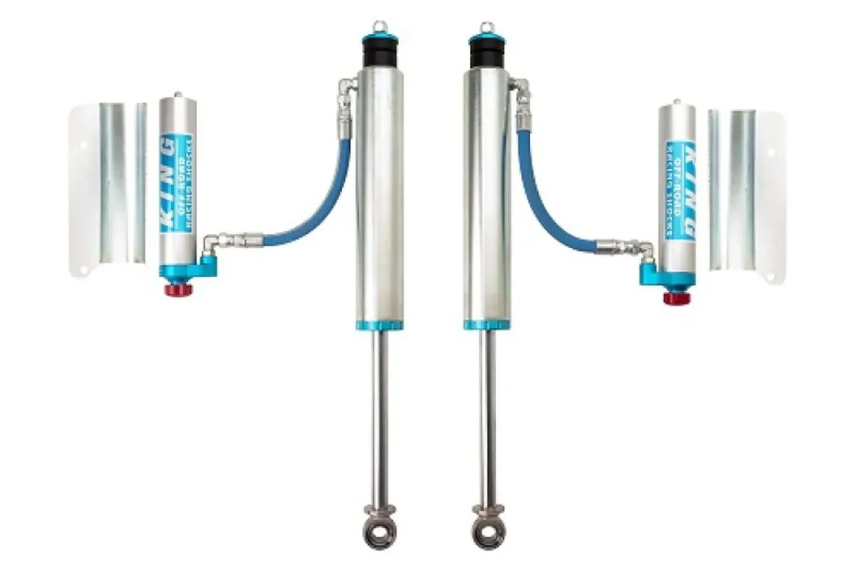 King Shocks 2.5 Performance Piggyback Adjustable Rear Shocks (Pair) for 1989–1997 Toyota Land Cruiser 80 Series 4WD — 25001-257A