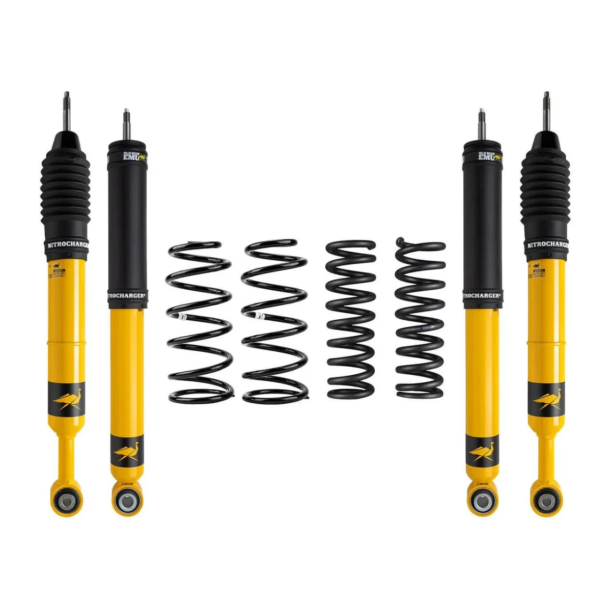 Old Man Emu Nitrocharger Plus Suspension Kit for 2010–2024 Toyota 4Runner — Front 2.5 in / 0 lb, Rear 2 in / 0 lb — 2010K — image 1