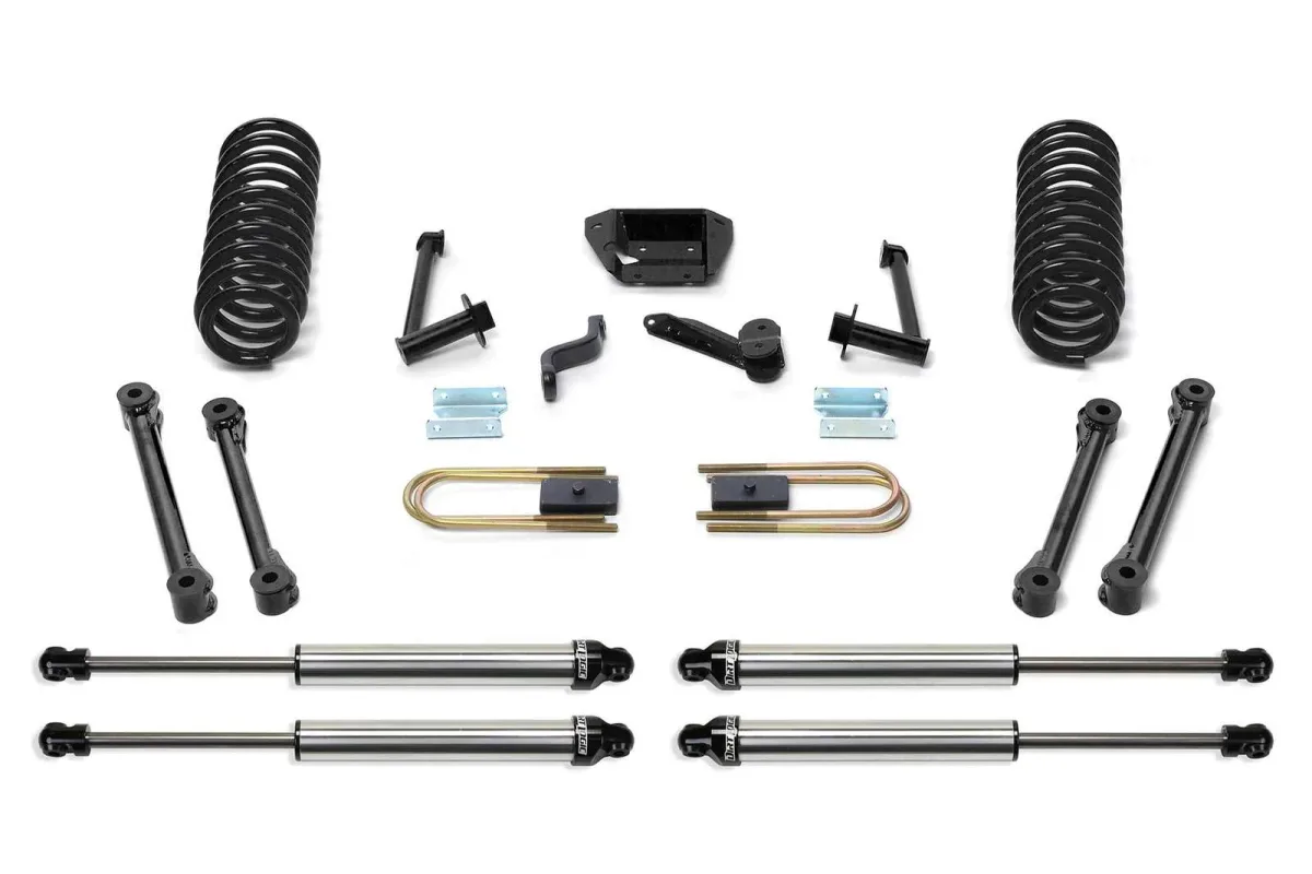 Fabtech 6 in Performance System w/Dirt Logic Shocks Kit for 2009–2013 Ram 3500 4WD w/6 in lift — K3038DL