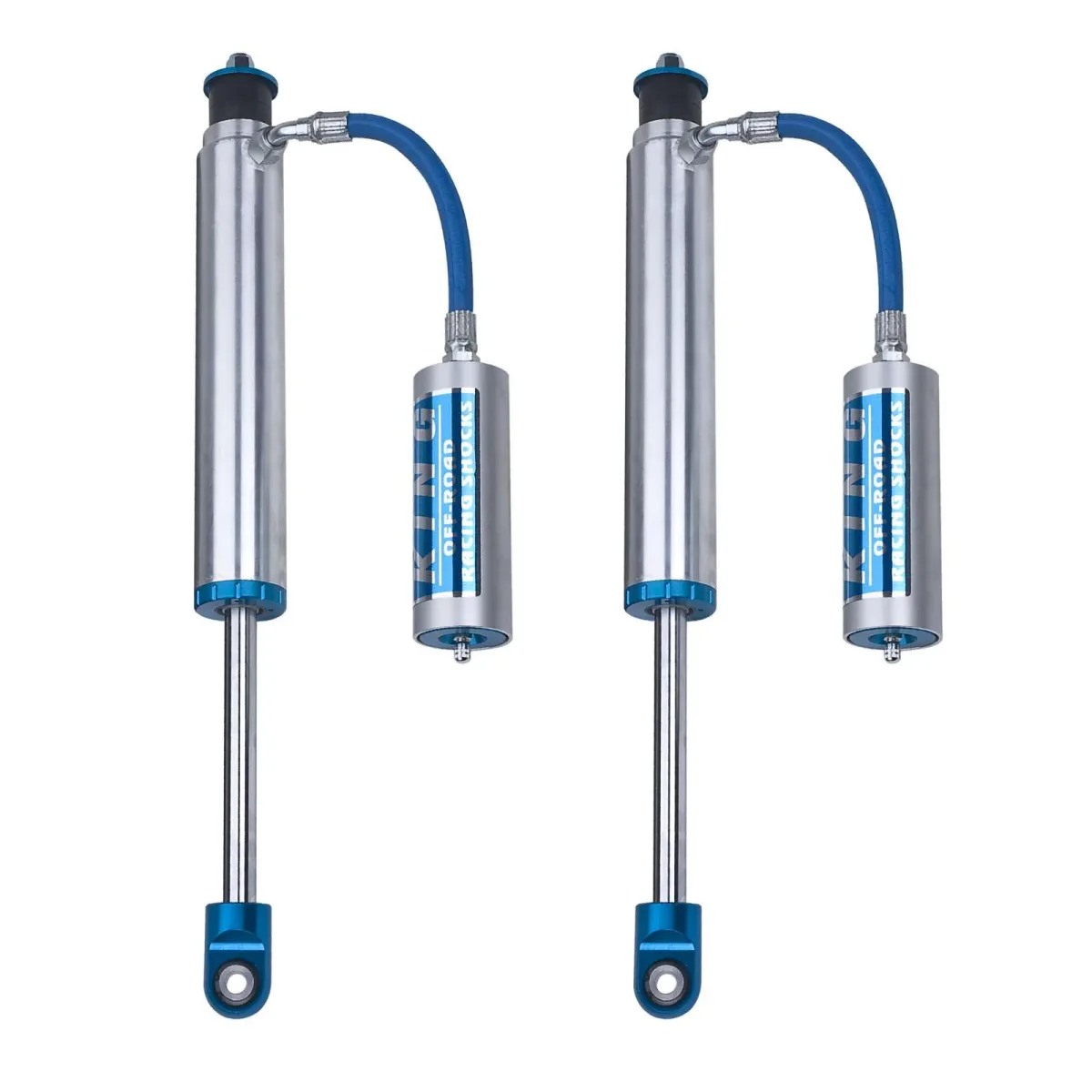 King Shocks 2.5 Performance w/ Remote Reservoir Shocks Rear Pair for 1984–2020 Toyota Land Cruiser 79 Series 4WD — 25001-364A