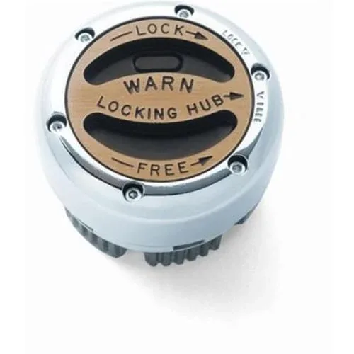 WARN Premium Manual Locking Hub Set — 1999–2004 Ford F-250 / F-350 Super Duty and Excursion — 38826 — image 1