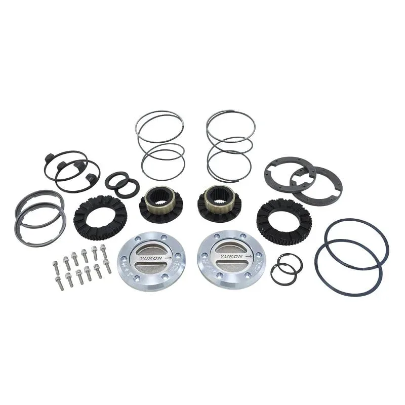 Yukon Gear & Axle Dana 60 Hardcore Locking Hub Set — 1989–1993 Dodge W250 / W350 and 1983–1997 Ford F-250 / F-350 — YHC70003