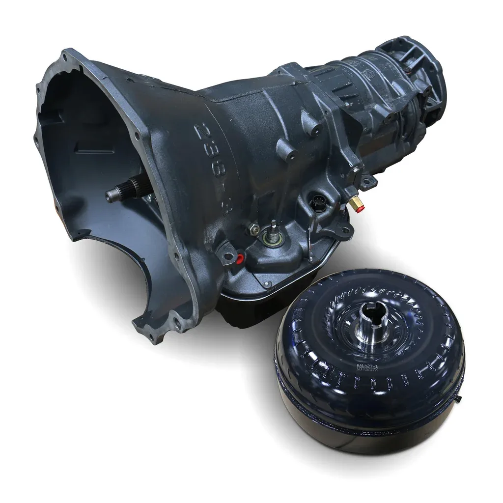 BD Diesel TorqueMaster Transmission & Converter Package Dodge 48RE 2005–2007 w/TVV Stepper Motor with Auxiliary Filter & Billet Input, 2WD — 1064232BM — image 1