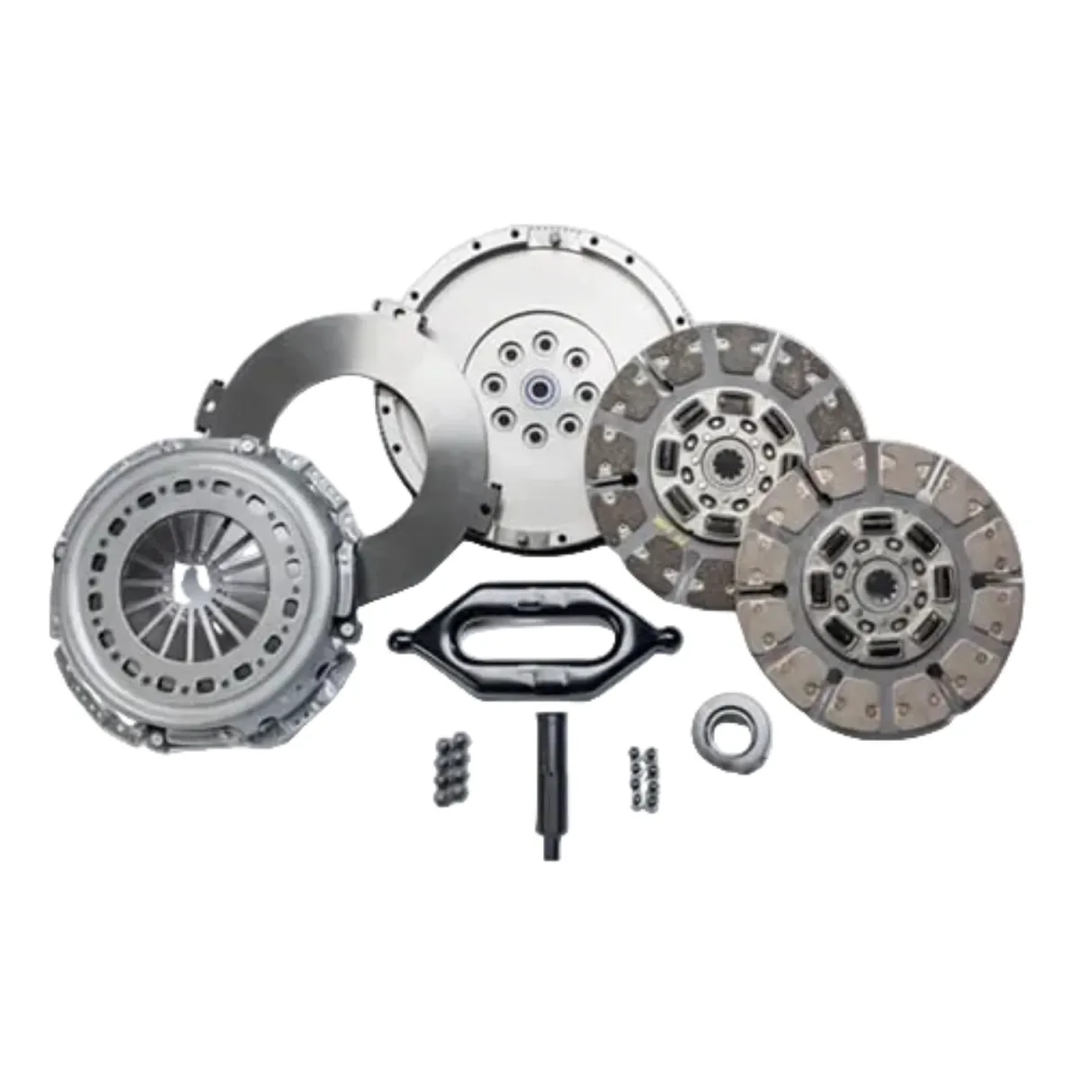 South Bend Street Dual Disc Clutch, 650 RWHP — 2000–2005 Dodge Ram 5.9L Cummins NV5600 — SDD3250-6
